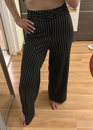 Кюлоти zara в полоску