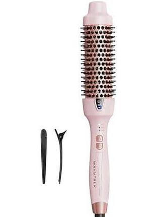 Термощітка для волосся wavytalk t186di-38 1.5 дюйма з іонізацією millennial pink