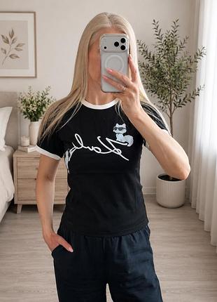 Футболка karl lagerfeld