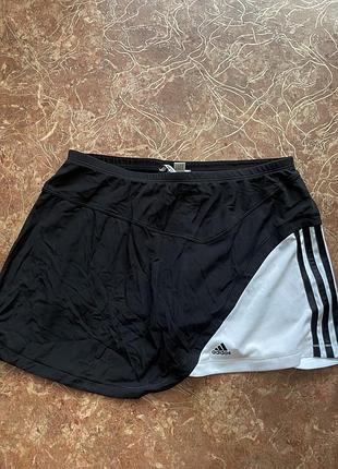 Спортивна спідниця-шорти (скорт) adidas climalite m