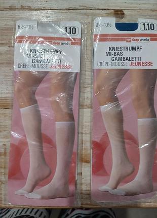 Набор из 2 штук  креповых  гольфов 20 ден