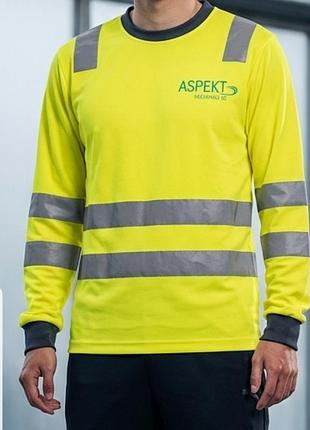 Яскравий світловідбиваючий лонгслів (кофта) you® high visibility line