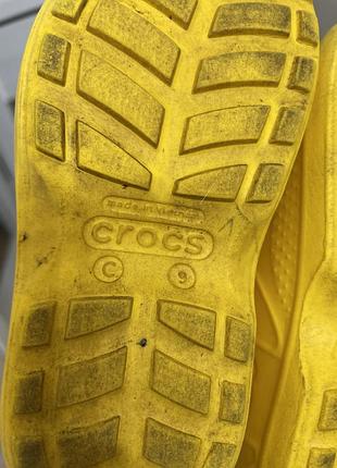 Чоботи crocs 5
