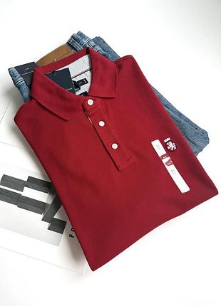 Футболка/ поло / теніска чоловіча tommy hilfiger оригінал преміум лінійка