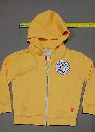 Плечи 39 см scotch&amp;soda amsterdam 
size 6/116 желтый детский худи
