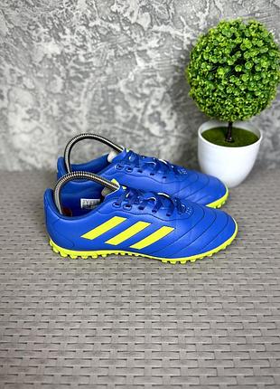 Adidas goletto сороконожки копы бутсы 38 размер футбольные синие