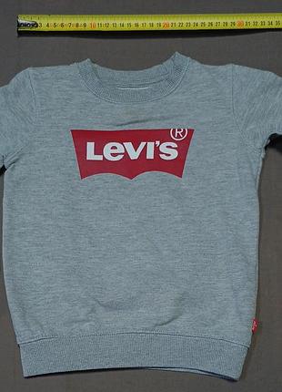 Плечи 28 см levis size 4a 104 cm серый детский свитшот