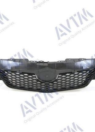 Решетка радиатора avtm toyota corolla 07-09 usa мат черная сетка тойота королла