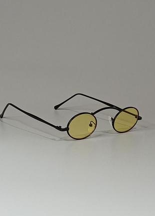 👓👓 овальные солнцезащитные очки на металлической оправе в винтажном стиле 👓👓