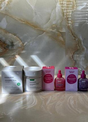 Корейська косметика eqqualberry педи і сироватка