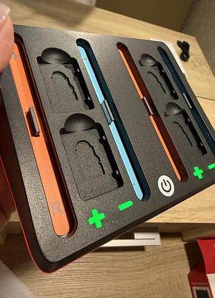 Магнітна зарядна станція для контролерів nintendo switch