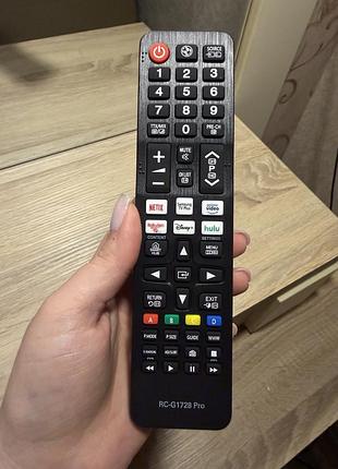Пульт rc-g1728 pro для телевізора samsung з smart функціями