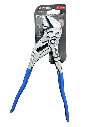 Пассатижи переставные 250мм forsage f-613q250