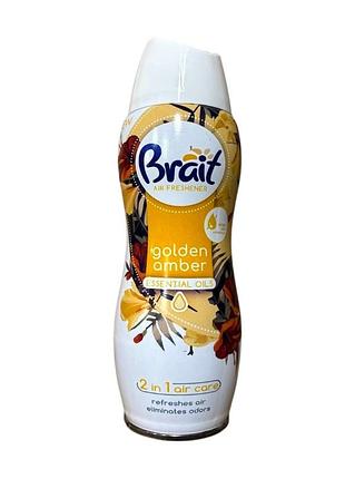 Освежитель воздуха brait golden amber 300 мл 2597
