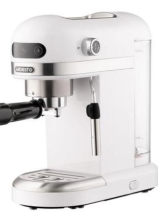 Кофеварка рожковая ardesto ycm-e1500 20-бар/pid-контроль 1.4л 1350w white