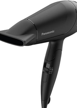 Дорожный фен panasonic 2000 вт с 3 режимами работы и складной ручкой, черный (eh-nd65-k865)