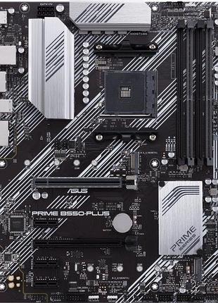 Материнская плата asus b550-plus | prime серия | am4 | atx | 4 слота ddr4 | поддержка ryzen 3000/5000