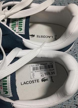 Кеды кеды премиум класса lacoste 2