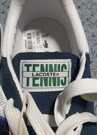 Кеды кеды премиум класса lacoste 3
