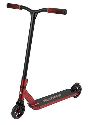 Самокат трюковий schildkröt flipwhip metallic red чорно-червоний уні max:100 кг