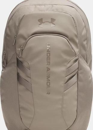Рюкзак under armour hustle pro 6.0 backpack 31l бежевий 51 х 32 х 16 см (1384671-200)