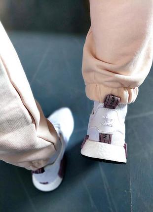 Adidas nmd violet white