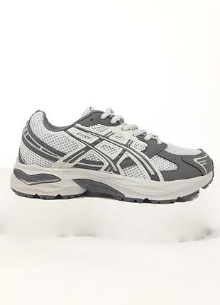 Кроссовки женские asics gel-1130 серые демисезонные весна-лето-осень кожа текстиль размер 37-41 новые 21337