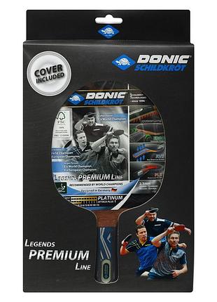 Набор для настольного тенниса donic legends premium platinum
