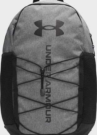 Рюкзак under armour hustle sport 6.0 backpack 26l сірий 32 х 47 х 19 см (6000397-025)
