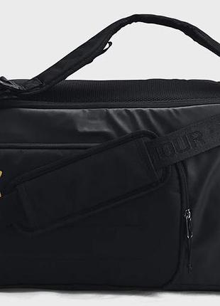Сумка under armour contain duo md bp duffle 50l черный уны 60x47x30 см