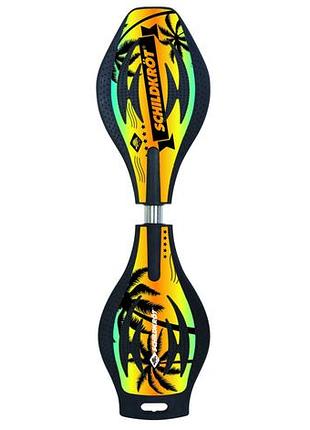 Вейвборд schildkröt waveboard good vibes ocean drive черный, мультиколор уни max:80 кг