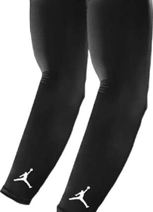 Рукава jordan shooter sleeves black/white l/xl l/xl (j.ks.04.010.lx)