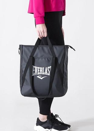 Сумка everlast gym tote (logo) черный уни 33 x 40 x 12 см