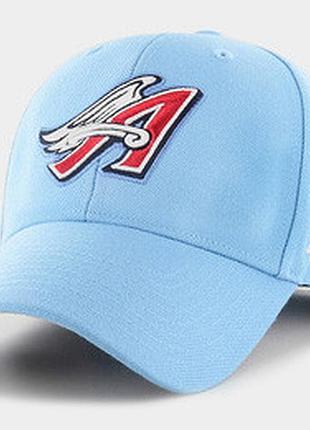 Кепка 47 brand la angels cooperstown голубой уни osfa