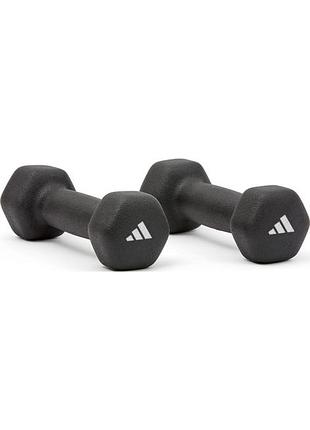 Гантелі adidas dumbbells чорний 3 кг