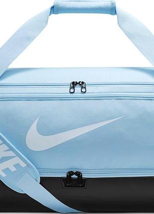 Сумка nike nk brsla m duff - 9.5 60l голубой 64 х 30 х 30 см (dh7710-441)