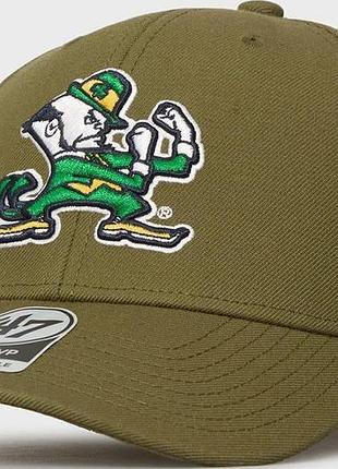 Кепка mvp 47 brand notre dame fighting irish зелений one size (mvpsp1100wbp-sw)