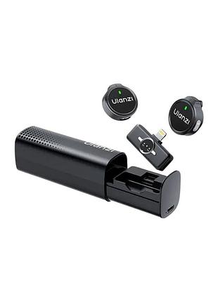 Бездротова мікрофонна система ulanzi a21 wireless microphone black