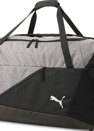 Сумка puma teamfinal teambag l 82l серый, черный 78 x 33 x 32 см (078940-01)