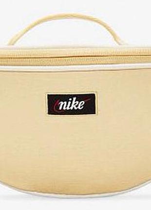 Сумка на пояс nike nk heritage s wstpck - retro 1l бежевый уни 28х8х13 см