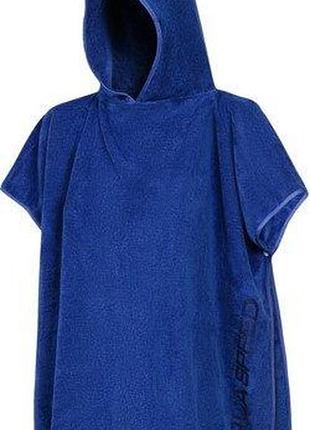 Полотенце пончо aqua speed kid's poncho 7338 темно-синее дит 70х120 см