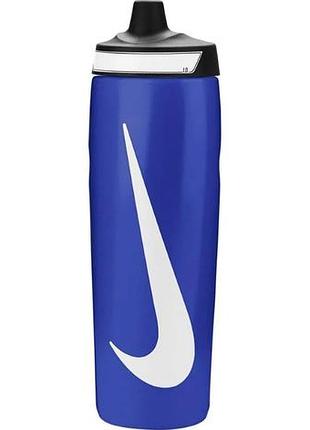 Пляшка nike refuel bottle grip 24 oz синій 709 мл