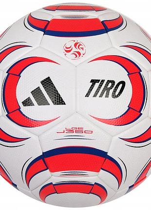 Футбольный мяч adidas tiro league junior 350g jw1525, размер no4