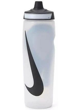 Пляшка nike refuel bottle grip 24 oz білий 709 мл