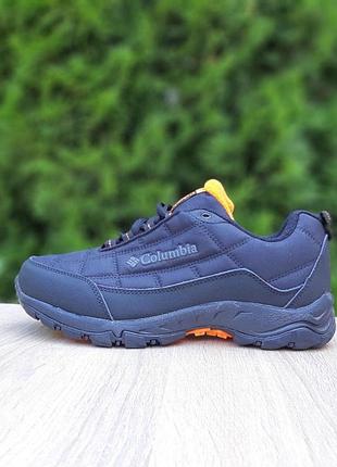 Columbia firecamp fleece ііі черные с оранжевым 36