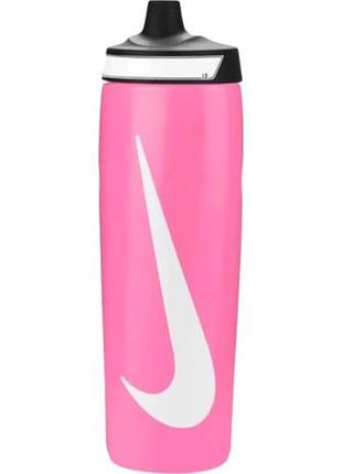 Пляшка nike refuel bottle grip 24 oz рожевий 709 мл