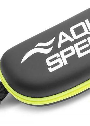 Чехол для очков aqua speed goggle case 62954 черный, желтый one size