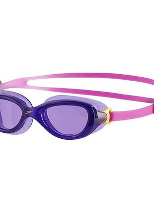 Очки для плавания speedo futura classic ju пурпурный, розовый дит osfm
