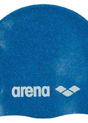 Шапка для плавания arena silicone jr cap голубой, мультиколор дит osfm