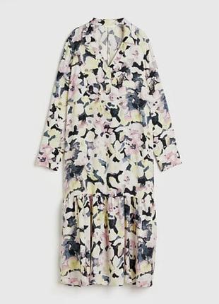 Довга легка вільна сукня  h&m